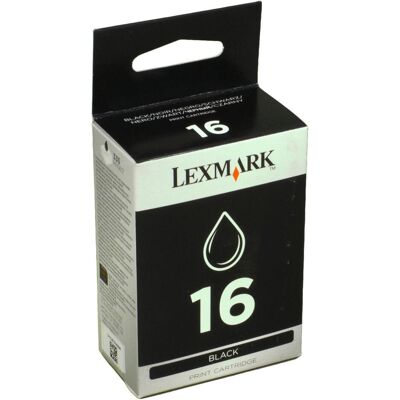 Lexmark Druckerpatrone, 16 (BK) Lexmark Druckerpatrone, 16 (BK)
