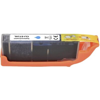 Renkforce, Druckerpatrone, Tinte ersetzt Canon CLI-571C XL (0332C001) Kompatibel Cyan RF-570547 Renkforce, Druckerpatrone, Tinte ersetzt Canon CLI-571C XL (0332C001) Kompatibel Cyan RF-570547