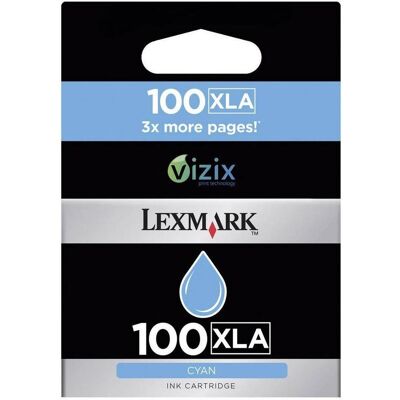 Lexmark Druckerpatrone, Cartridge No. 100XLA - Hohe Ergiebigkeit (C) Lexmark Druckerpatrone, Cartridge No. 100XLA - Hohe Ergiebigkeit (C)