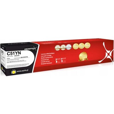 Asaro, Toner, Asarto as-CC51YN Canon C51YN Yellow Printer Cartridge 60000 Pages (Y) Asaro, Toner, Asarto as-CC51YN Canon C51YN Yellow Printer Cartridge 60000 Pages (Y)