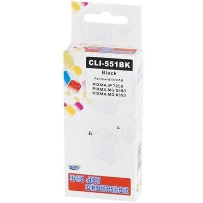 ECO Druckerpatrone, Canon CLI551XL Aftermarket Black Ink Patrone (BK) ECO Druckerpatrone, Canon CLI551XL Aftermarket Black Ink Patrone (BK)