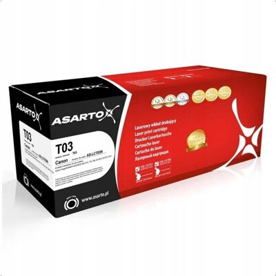 Asaro, Toner, Asarto as-LCT03N Canon T03 Black Toner 51500 Pages Asaro, Toner, Asarto as-LCT03N Canon T03 Black Toner 51500 Pages