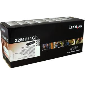 Lexmark Toner, X264h11g (BK) Lexmark Toner, X264h11g (BK)