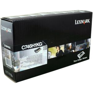 Lexmark Toner, C746h1kg (BK) Lexmark Toner, C746h1kg (BK)