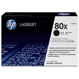 HP Toner, Cartridge No.80X Black (CF280X) (BK) HP Toner, Cartridge No.80X Black (CF280X) (BK)