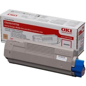 Oki Toner, TONER MAGENTA F/ C5650/5750 F/ C5650/5750 (Y) Oki Toner, TONER MAGENTA F/ C5650/5750 F/ C5650/5750 (Y)
