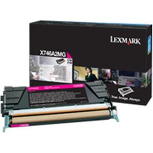 Lexmark Toner, X746, X748 Toner magenta Standardkapazität 7.000 Seiten 1er-Pack (M) Lexmark Toner, X746, X748 Toner magenta Standardkapazität 7.000 Seiten 1er-Pack (M)