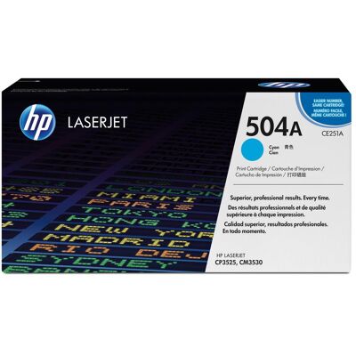 HP Toner, 504a (C) HP Toner, 504a (C)
