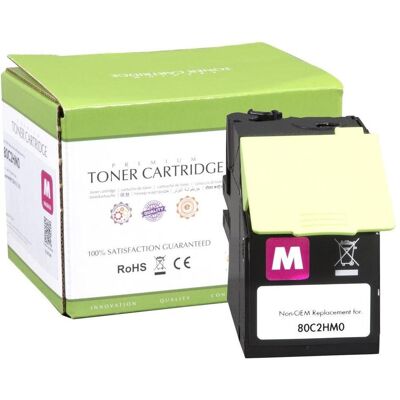 Control, Toner, STATIC cartr Lexmark 80C2HM0 mgt comp 3k (M) Control, Toner, STATIC cartr Lexmark 80C2HM0 mgt comp 3k (M)