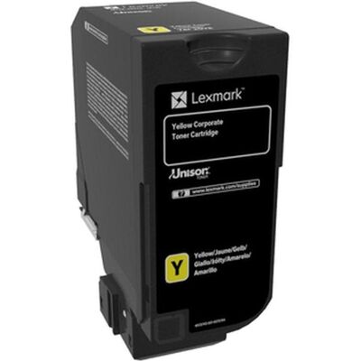 Lexmark Toner, 74C20YE (Y) Lexmark Toner, 74C20YE (Y)