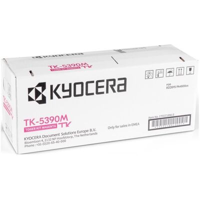 Kyocera Toner, TK-5390M (1T02Z1BNL0) Toner Cartridge, Magenta Kyocera Toner, TK-5390M (1T02Z1BNL0) Toner Cartridge, Magenta