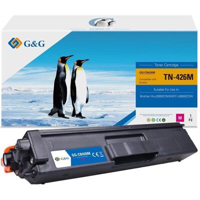 G&G, Toner, Kompatibler Toner, Magenta, für Brother TN-426M (M) G&G, Toner, Kompatibler Toner, Magenta, für Brother TN-426M (M)