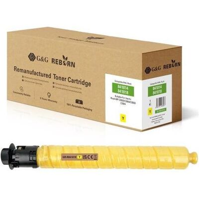 G&G, Toner, Reborn-Toner kompatibel mit Ricoh 841818 C G&G, Toner, Reborn-Toner kompatibel mit Ricoh 841818 C