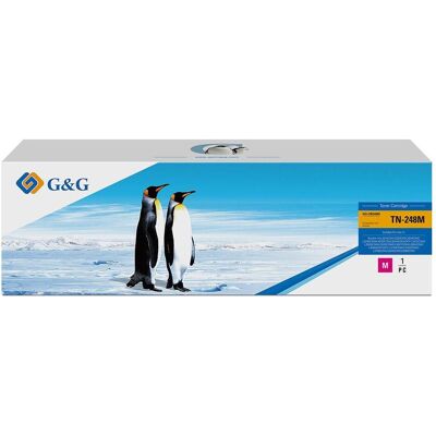 G&G, Toner, Kompatibler Toner TN-248M, Magenta, für G&G, Toner, Kompatibler Toner TN-248M, Magenta, für
