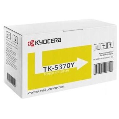 Kyocera Toner, TK-5370Y (1T02YJANL0) Toner Cartridge, Yellow Kyocera Toner, TK-5370Y (1T02YJANL0) Toner Cartridge, Yellow