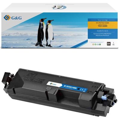 G&G, Toner, kompatibel Toner mit Kyocera TK5140K, NT-FKTK5140BK, black, 7000S (BK) G&G, Toner, kompatibel Toner mit Kyocera TK5140K, NT-FKTK5140BK, black, 7000S (BK)