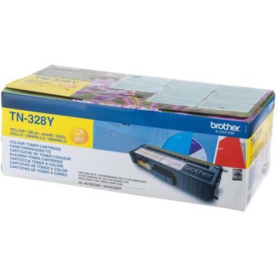 Brother Toner, Tn-328y (Y) Brother Toner, Tn-328y (Y)