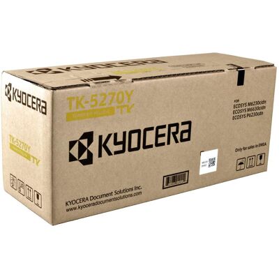 Kyocera Toner, Tk-5270y (Y) Kyocera Toner, Tk-5270y (Y)