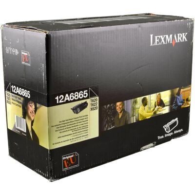 Lexmark Toner, 12a6865k (BK) Lexmark Toner, 12a6865k (BK)