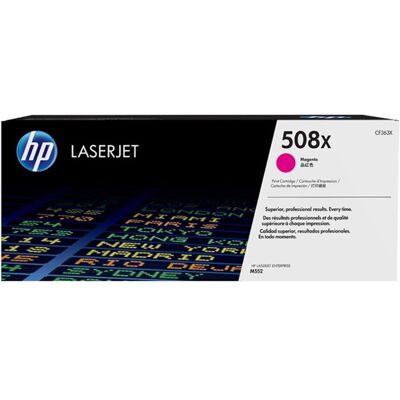 HP Toner, Toner CF363X n°508X - Magenta HP Toner, Toner CF363X n°508X - Magenta