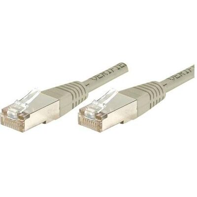 Exertis Connect Patchkabel F/UTP, CAT.6, grau, 0,5 m Patchkabel mit besonders schmalem Knickschutz (U/UTP, CAT6, 0.50 m), Netzwerkkabel Exertis Connect Patchkabel F/UTP, CAT.6, grau, 0,5 m Patchkabel mit besonders schmalem Knickschutz (U/UTP, CAT6, 0.50 m), Netzwerkkabel