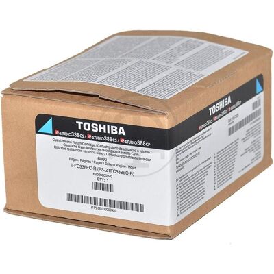 Toshiba TFC338EC-R Cyan Tonerpatrone - e-STUDIO 338CP Toshiba TFC338EC-R Cyan Tonerpatrone - e-STUDIO 338CP