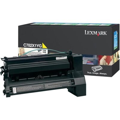 Lexmark Toner, C782x1y (Y) Lexmark Toner, C782x1y (Y)