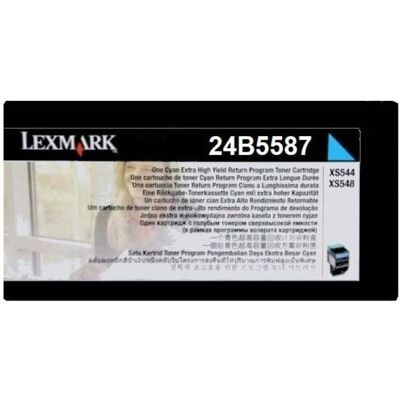 Lexmark Toner, Besonders hohe Ergiebigkeit - Cyan (C) Lexmark Toner, Besonders hohe Ergiebigkeit - Cyan (C)