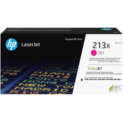 HP Toner, 213X High Yield Magenta Original LaserJet Toner Cartridge, 6000 pages, Magenta, 1 pc(s) (M) HP Toner, 213X High Yield Magenta Original LaserJet Toner Cartridge, 6000 pages, Magenta, 1 pc(s) (M)