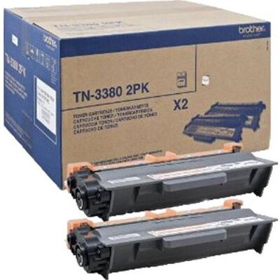 Brother Toner, TN3380TWIN (BK) Brother Toner, TN3380TWIN (BK)