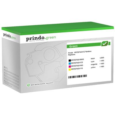 Prindo, Toner, kompatibel mit Brother TN-241 /// (BK, C, M, Y) Prindo, Toner, kompatibel mit Brother TN-241 /// (BK, C, M, Y)