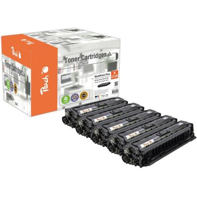 Peach, Toner, kompatibilní toner HP W2120A, No 212A, Multi Pack Plus (BK, C, M, Y) Peach, Toner, kompatibilní toner HP W2120A, No 212A, Multi Pack Plus (BK, C, M, Y)