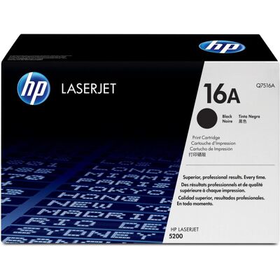 HP Toner, 16a (BK) HP Toner, 16a (BK)