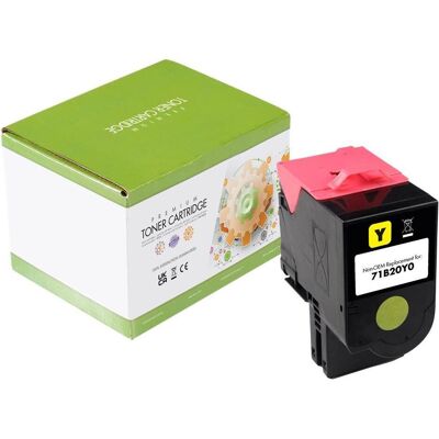 Control, Toner, STATIC Toner cartridge compatible with Lexmark 71B20Y0 compatible (Y) Control, Toner, STATIC Toner cartridge compatible with Lexmark 71B20Y0 compatible (Y)