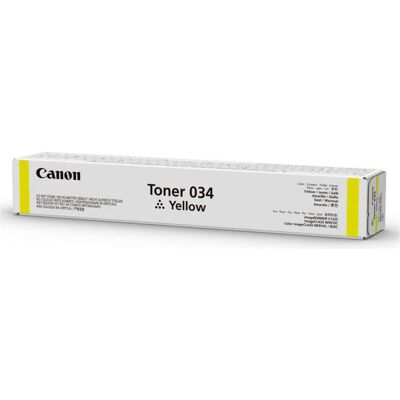Canon Toner, C-Exv034 (Y) Canon Toner, C-Exv034 (Y)