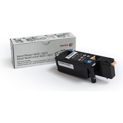 Xerox Toner, Cyan - Original - Tonerpatrone - für Phaser 6020V BI, 6022/NI, 6022V NI (C) Xerox Toner, Cyan - Original - Tonerpatrone - für Phaser 6020V BI, 6022/NI, 6022V NI (C)