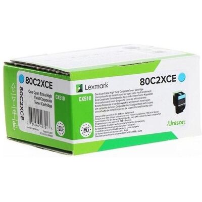 Lexmark Toner, 80c2xce (C) Lexmark Toner, 80c2xce (C)