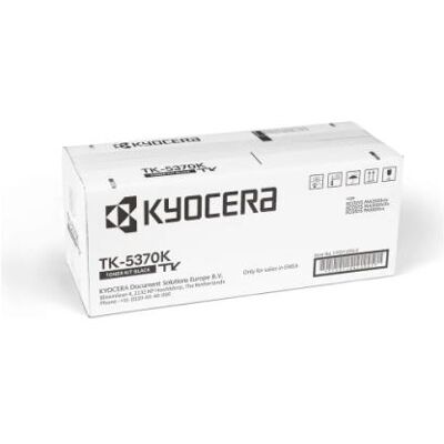 Kyocera Toner, TK-5370K (1T02YJ0NL0) Toner Cartridge, Black Kyocera Toner, TK-5370K (1T02YJ0NL0) Toner Cartridge, Black