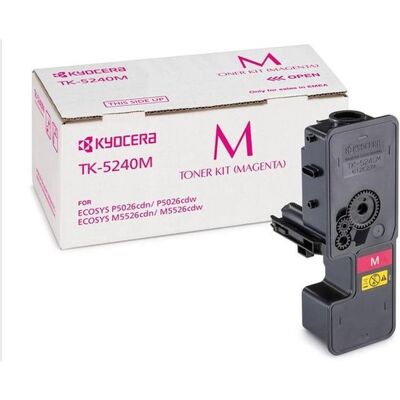 Kyocera Toner, TK-5240 Tonerkartusche 1 Stück(e) Original Magenta (M) Kyocera Toner, TK-5240 Tonerkartusche 1 Stück(e) Original Magenta (M)
