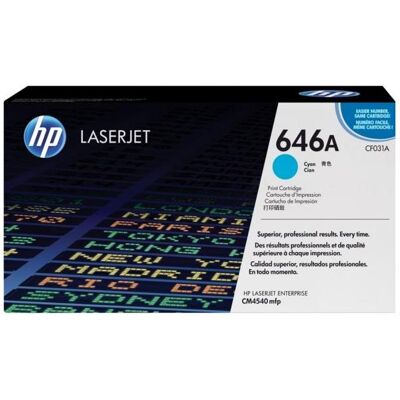 HP Toner, CF031AC - Cyan - Original (C) HP Toner, CF031AC - Cyan - Original (C)