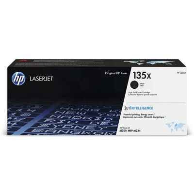 HP Toner, LaserJet 135X High Yield Black Original Toner Cartridge HP Toner, LaserJet 135X High Yield Black Original Toner Cartridge