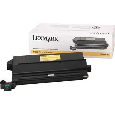 Lexmark Toner, Gelb - Original - Tonerpatrone - für C910 (Y) Lexmark Toner, Gelb - Original - Tonerpatrone - für C910 (Y)