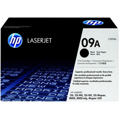 HP Toner, 09a (BK) HP Toner, 09a (BK)