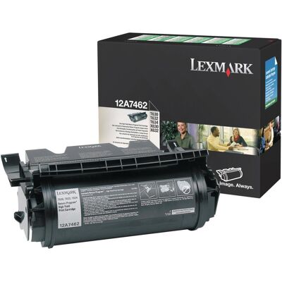 Lexmark Toner, 12a7462 (BK) Lexmark Toner, 12a7462 (BK)