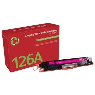 Xerox Toner, Magenta toner cartridge. Equivalent to HP CE313A. Compatible with HP Colour LaserJet 175 MFP (M) Xerox Toner, Magenta toner cartridge. Equivalent to HP CE313A. Compatible with HP Colour LaserJet 175 MFP (M)