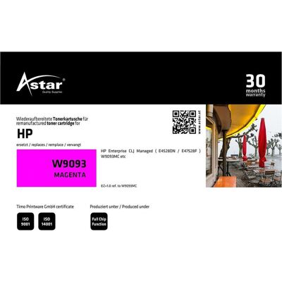 Astar, Toner, AS20441 HP W9093 CLJ Managed Astar, Toner, AS20441 HP W9093 CLJ Managed
