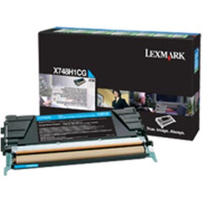 Lexmark Toner, X748h1cg (C) Lexmark Toner, X748h1cg (C)