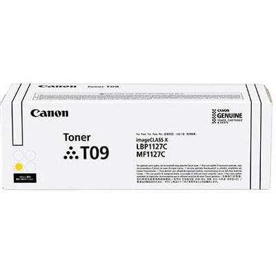 Canon Toner, Toner T09 Y Tonerkartusche 1 Stk(S) Original Gelb (Y) Canon Toner, Toner T09 Y Tonerkartusche 1 Stk(S) Original Gelb (Y)