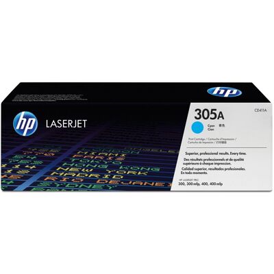 HP CE411A Cyan Tonerpatrone - LaserJet HP CE411A Cyan Tonerpatrone - LaserJet
