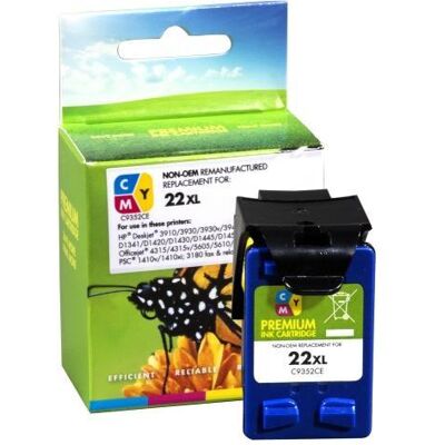 Control, Toner, Static Compatible Hewlett-Packard 22XL (C9352CE) Color, 415 p. (Color) Control, Toner, Static Compatible Hewlett-Packard 22XL (C9352CE) Color, 415 p. (Color)